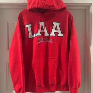 Los Angeles Angels Red Hoodie